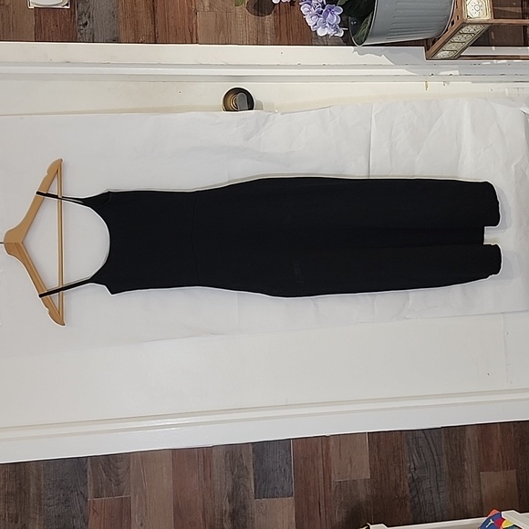 Sandro Paris Spaguetti Strap Midi Dress with Silver Buttons size 34 - Picture 3 of 6